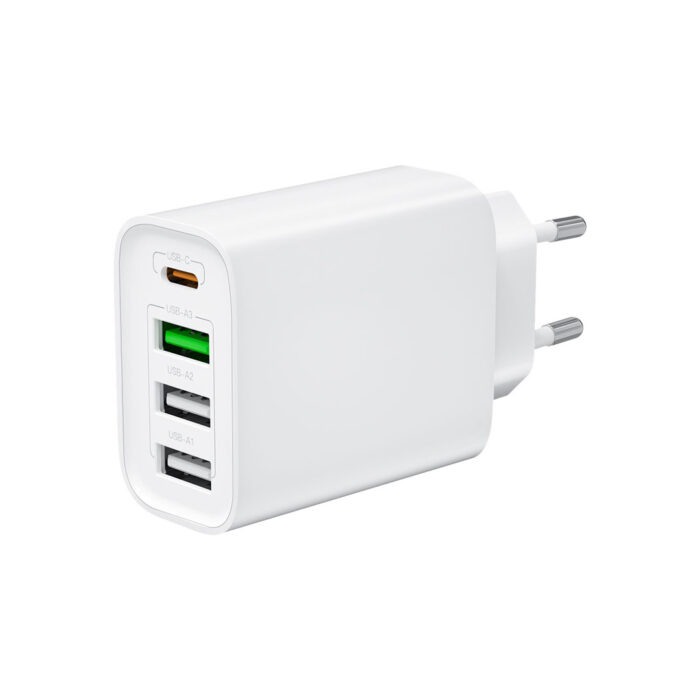 XO L120 (EU) multi port fast charging charger (USB-C 20W/USB-A 18W) - Image 6