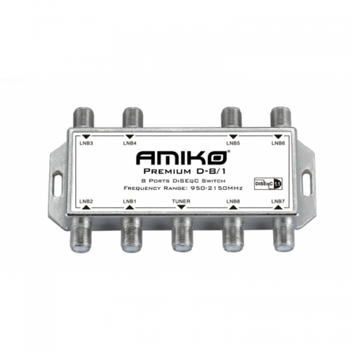 DiSEqC Amiko 8×1 Premium D-8/1