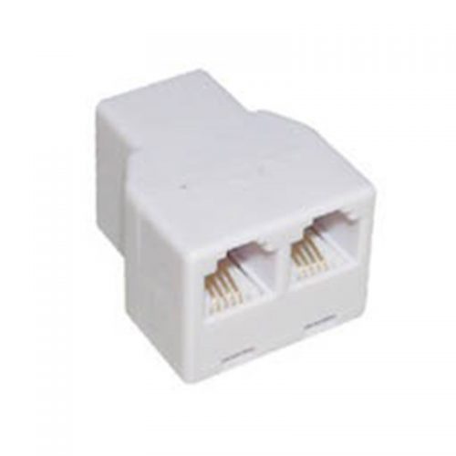 ΤΗΛΕΦΩΝΙΚΟ ADAPTOR ΘΗΛΥΚΟ/ΘΗΛΥΚΟ 6P4C X2 T201-03 LNC