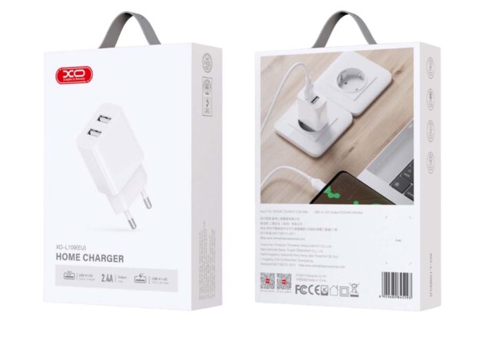 XO L109 (EU) Dual USB-A 2.4A Charger - Image 2
