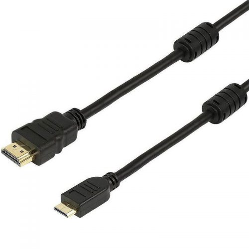 Powertech Καλώδιο HDMI 1.4V με Ethernet HDMI αρσενικό – mini HDMI θηλυκό 1.5m