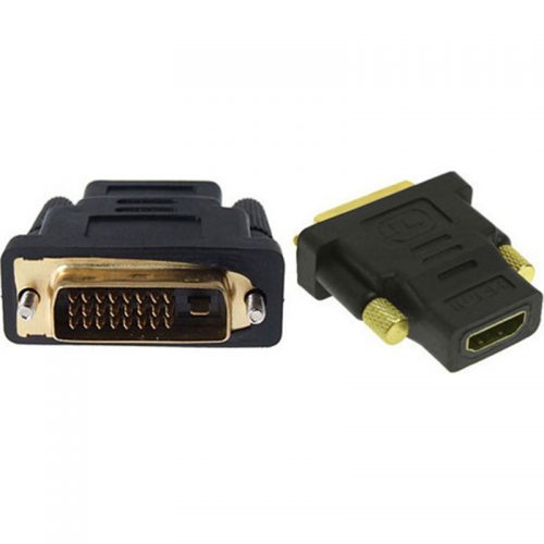 Powertech adapter HDMI 19pin θηλυκό σε DVI 24+1 αρσενικό