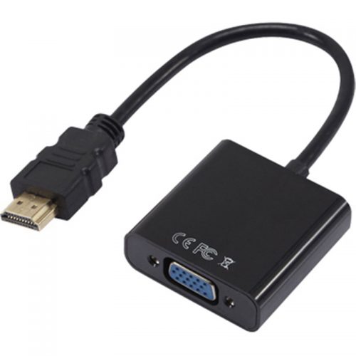 Μετατροπέας HDMI αρσενικό – VGA θηλυκό (με ήχο)