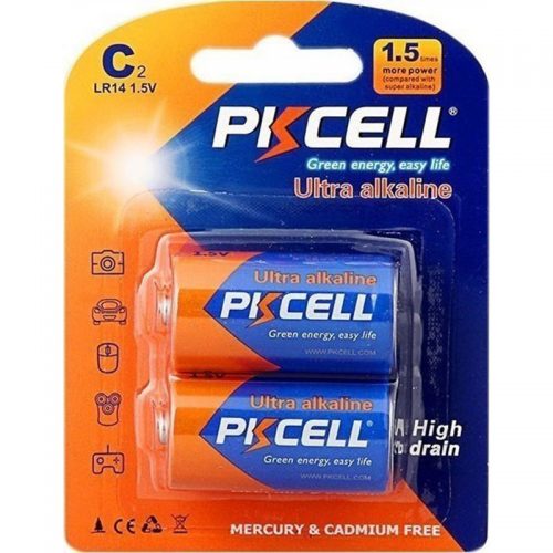 Αλκαλική Μπαταρία PKCELL C.LR14 1.5V 2τεμ