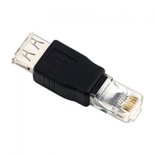 POWERTECH Adapter από USB 2.0 female σε RJ45