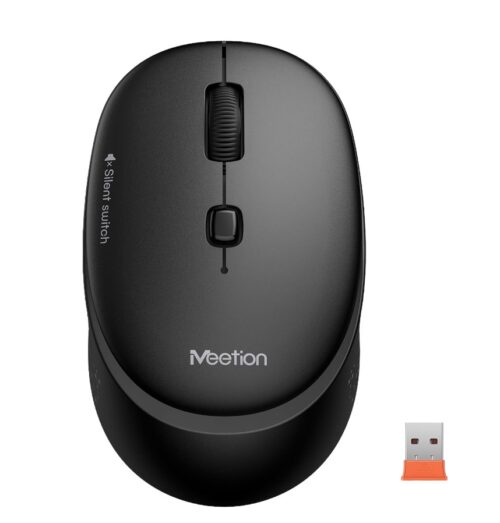 Meetion MT-R571 2.4G Ασύρματο Ποντίκι Μαύρο