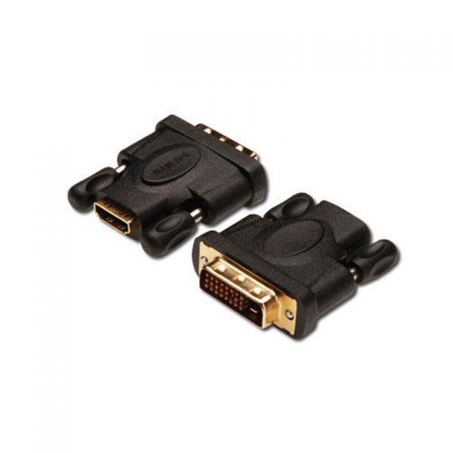 Αντάπτορας DVI-D αρσ. – HDMI θηλ. με επίχρυσες επαφές KNV 34912E