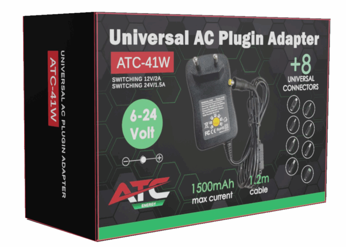 Τροφοδοτικό  41W Switching με 8 κεφαλές - Image 8