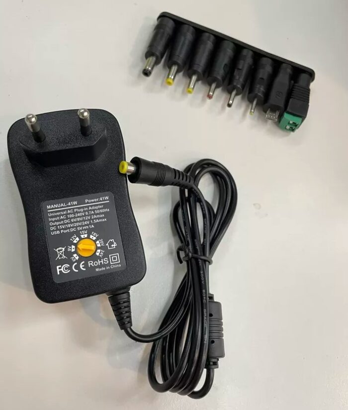 Τροφοδοτικό  41W Switching με 8 κεφαλές - Image 2