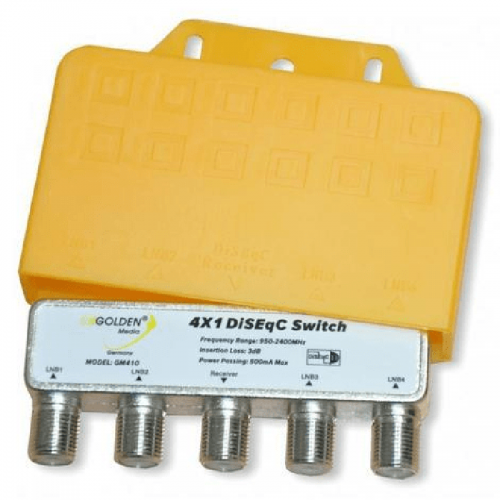 Golden Media 4×1 DiSEqC Switch