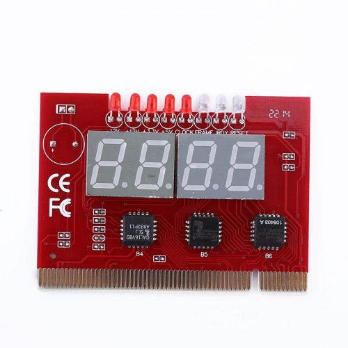 Motherboard Diagnostic Card, LED 4 Digit PC LPT Laptop Motherboard POST Card PCI Analyzer Tester