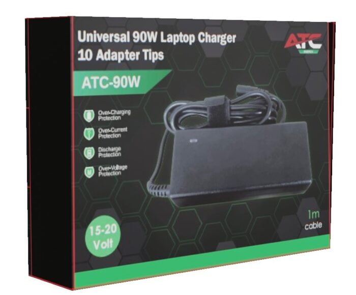 Τροφοδοτικό 90w για Laptop με 10 κεφαλές - Image 3