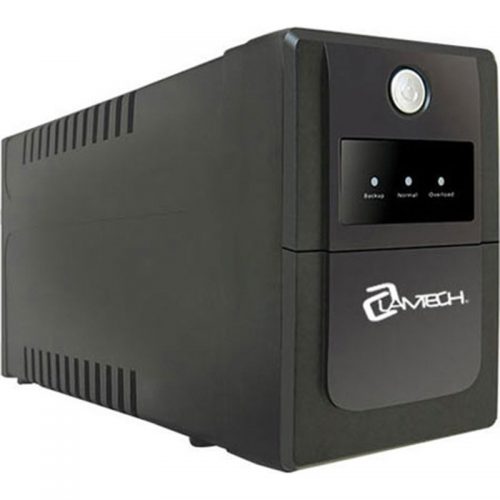 Lamtech UPS με AVR, CPU 12V7AH 2 schuko socket K650VA