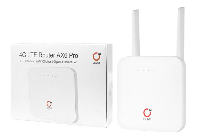 OLAX router AX6 Pro, 4G LTE, WiFi 300Mbps, 4000mAh - Image 4