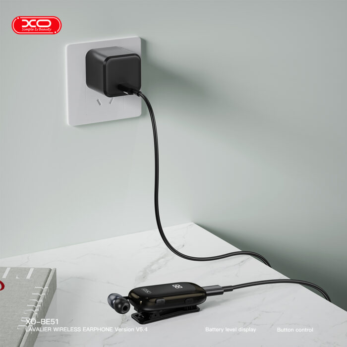 XO BE51 Ψηφιακό Μονοφωνικό Ακουστικό Bluetooth - Image 5