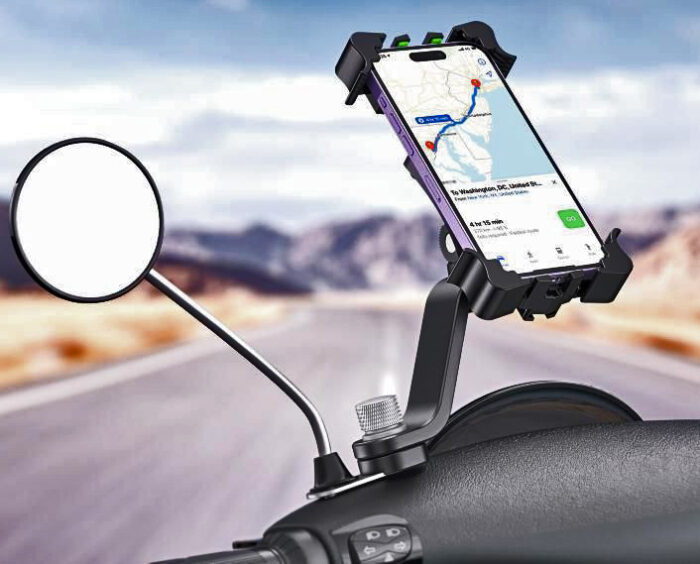 XO C118 Reflector holder type electric or motorized motorcycle 360° - Image 6