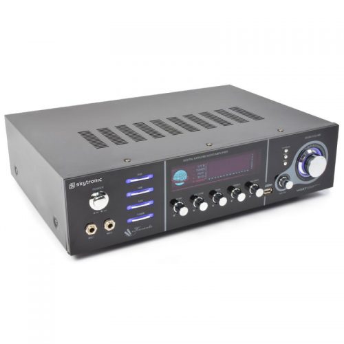 Surround καραόκε ενισχυτής 5 καναλιών 2x100W με USB MP3 Skytronic