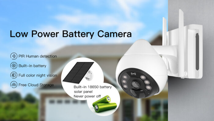 VSTARCAM smart ηλιακή κάμερα CB69, 10000mAh, IP66, 3MP, WiFi, PTZ - Image 2