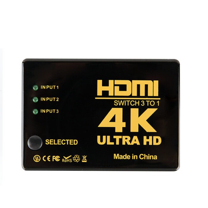 HDMI Switch 3 In / 1 Out 4K x 2K Remote - Image 3