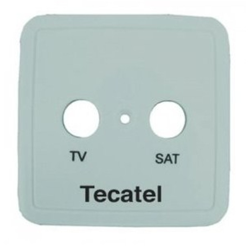 Tecatel Καπάκι Πρίζας Διπλό TV/SAT