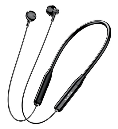 KAKUSIGA earphones KSC-1472 με μαγνήτη, Bluetooth, 10mm, 130mAh, μαύρα