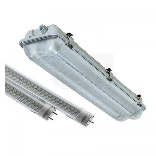 Σκαφάκι 36W με κάλλυμα με 2 λαμπτήρες LED 120cm