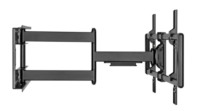 BRATECK επιτοίχια βάση τηλεόρασης LPA77-483, 43-90", 80kg, heavy duty, full motion - Image 2
