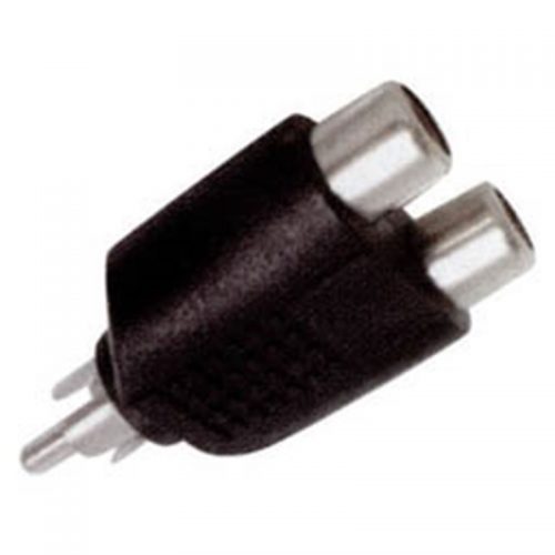 RCA ADAPTOR ΠΛΑΣΤΙΚΟ ΑΡΣΕΝΙΚΟ / RCA 2xΘΗΛΥΚΟ