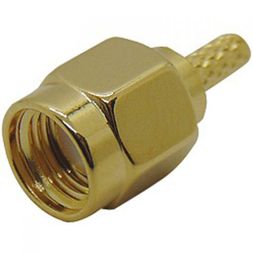 SMA ΑΡΣΕΝΙΚΟ CRIMP RG174, BRASS, GOLD PLATED, TEFLON TP2-060 JYC