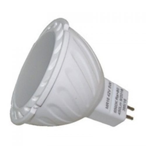 Λάμπα LED MR16 5W 42VAC 50X52 380LM 120° 6500K Day Light