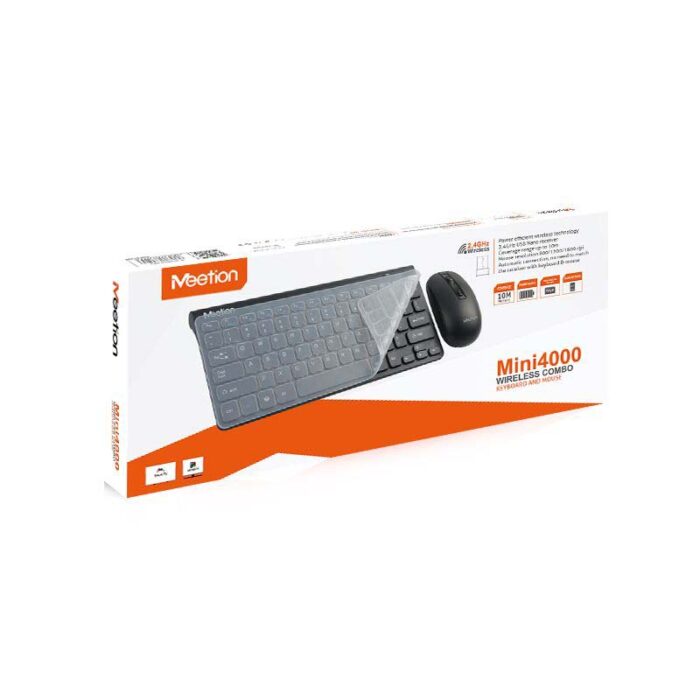 Meetion MT-Mini4000 Σέτ Ασύρματο / Μαύρο - Image 9