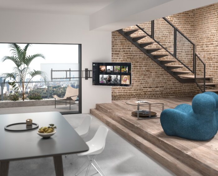 ATC Επιτοίχια βάση TV ATC-3275M με Μοτέρ και Τηλεχειριστήριο - Image 9