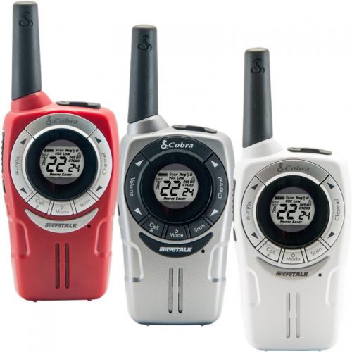 Σετ Walkie Talkie Cobra 3 τεμαχίων SM-660 8km