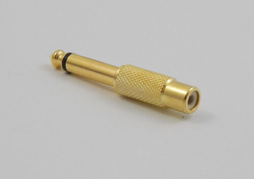 TA100-1 ADAPTOR RCA ΘΗΛΥΚΟ - ΚΑΡΦΙ 6,3mm