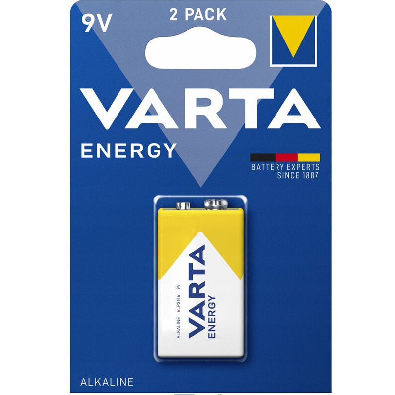 Varta Energy Αλκαλική Μπαταρία 9V (1 τμχ)