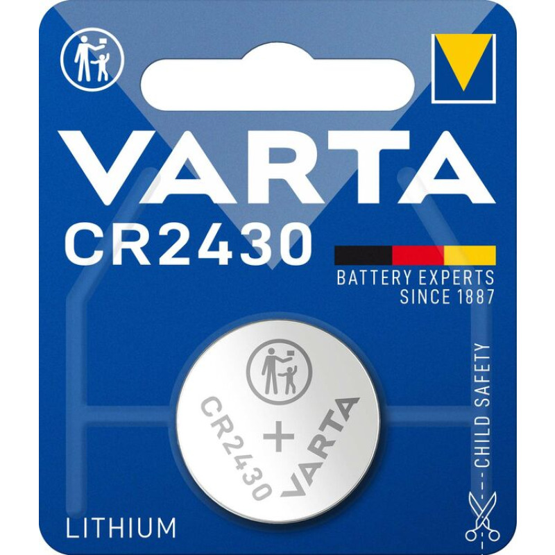 Varta Κουμπί Λιθίου CR2430 (1τμχ)
