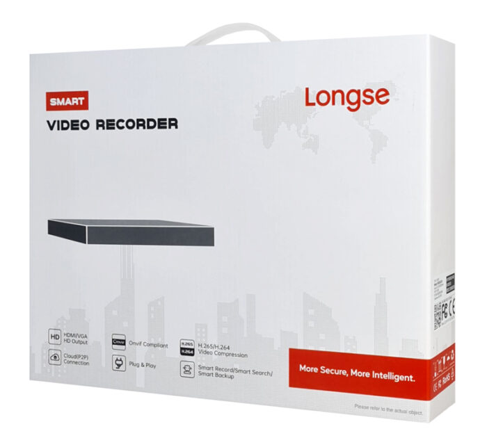 LONGSE XVR υβριδικό καταγραφικό XVR3008C1N, 5MP, H.265/H.264, 8 καναλιών - Image 3